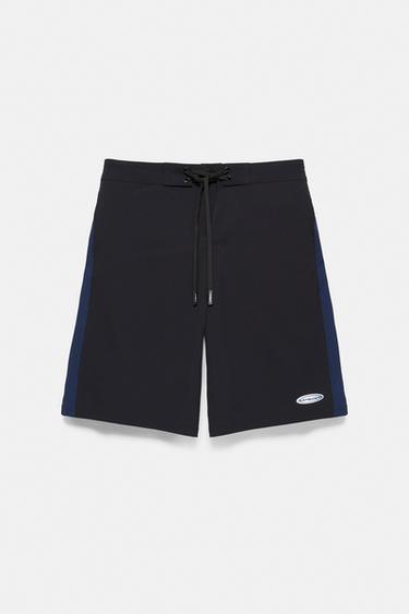 Pleasures x STWD swim shorts — Black 8