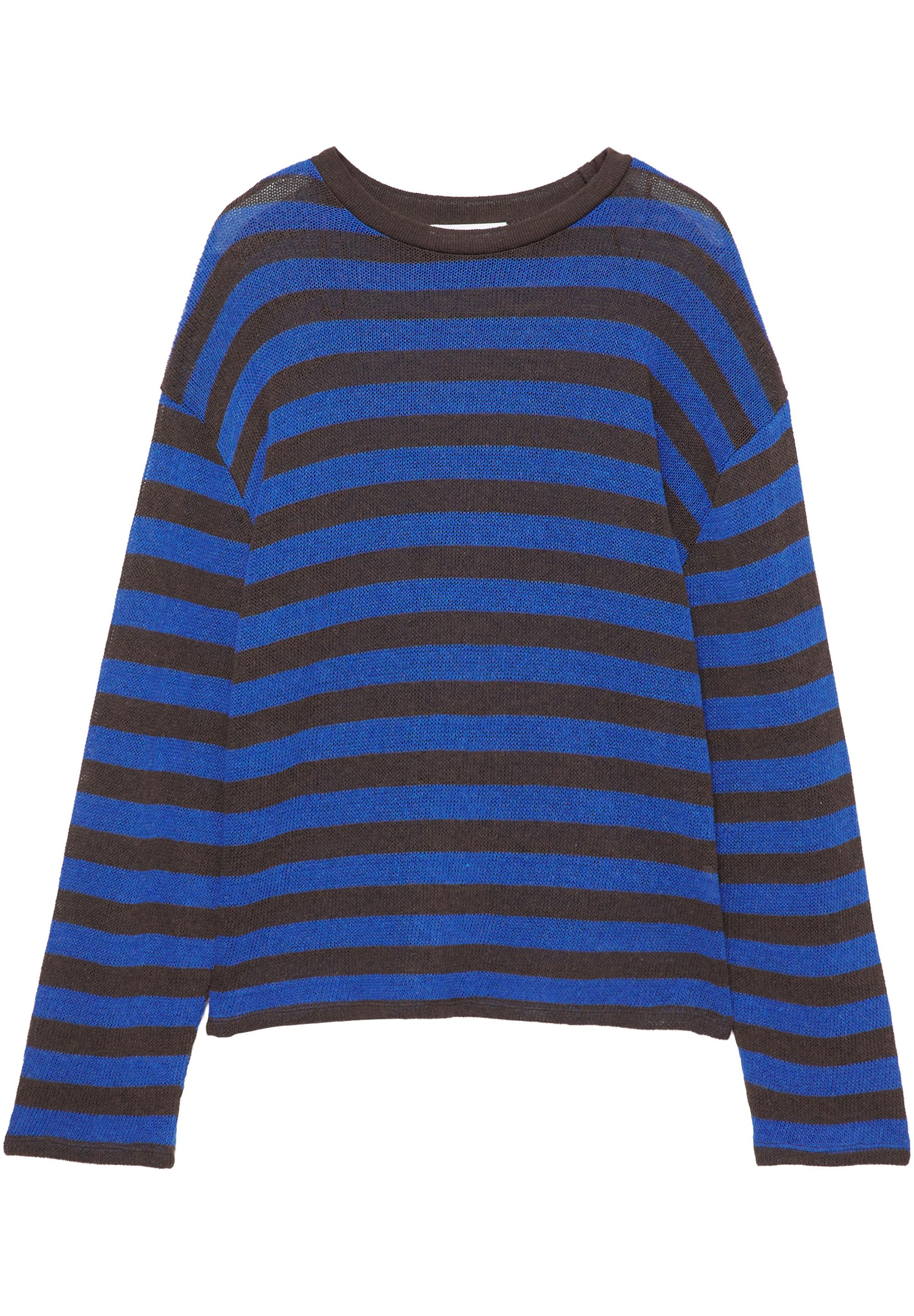Striped knit T-shirt — Striped