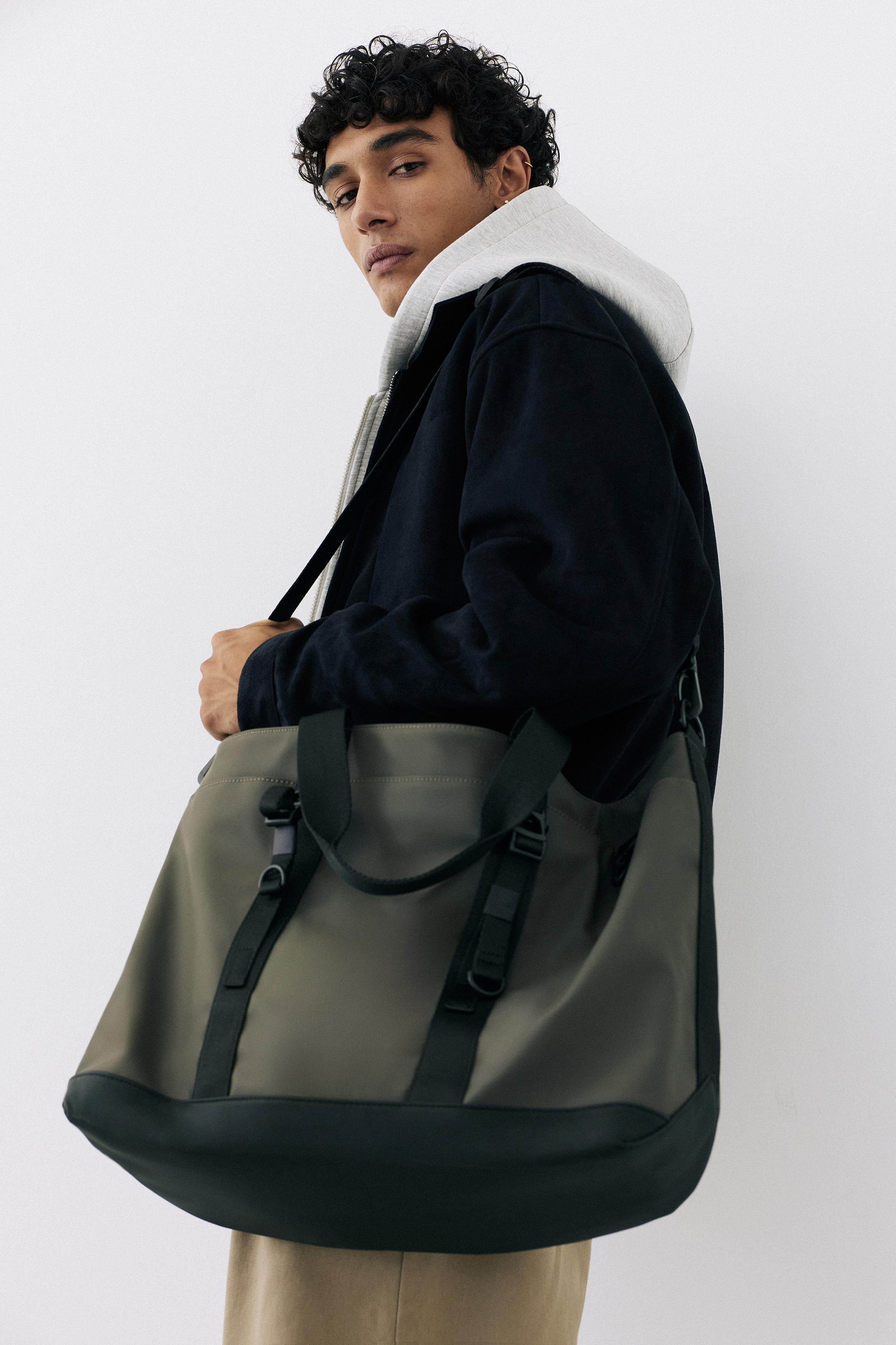Technical shopper bag — Khaki