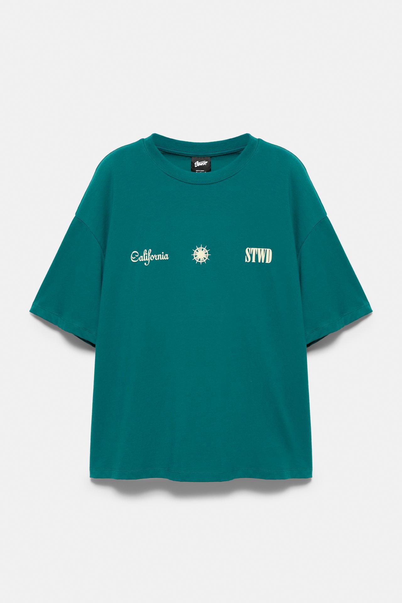 STWD boxy T-shirt — Green