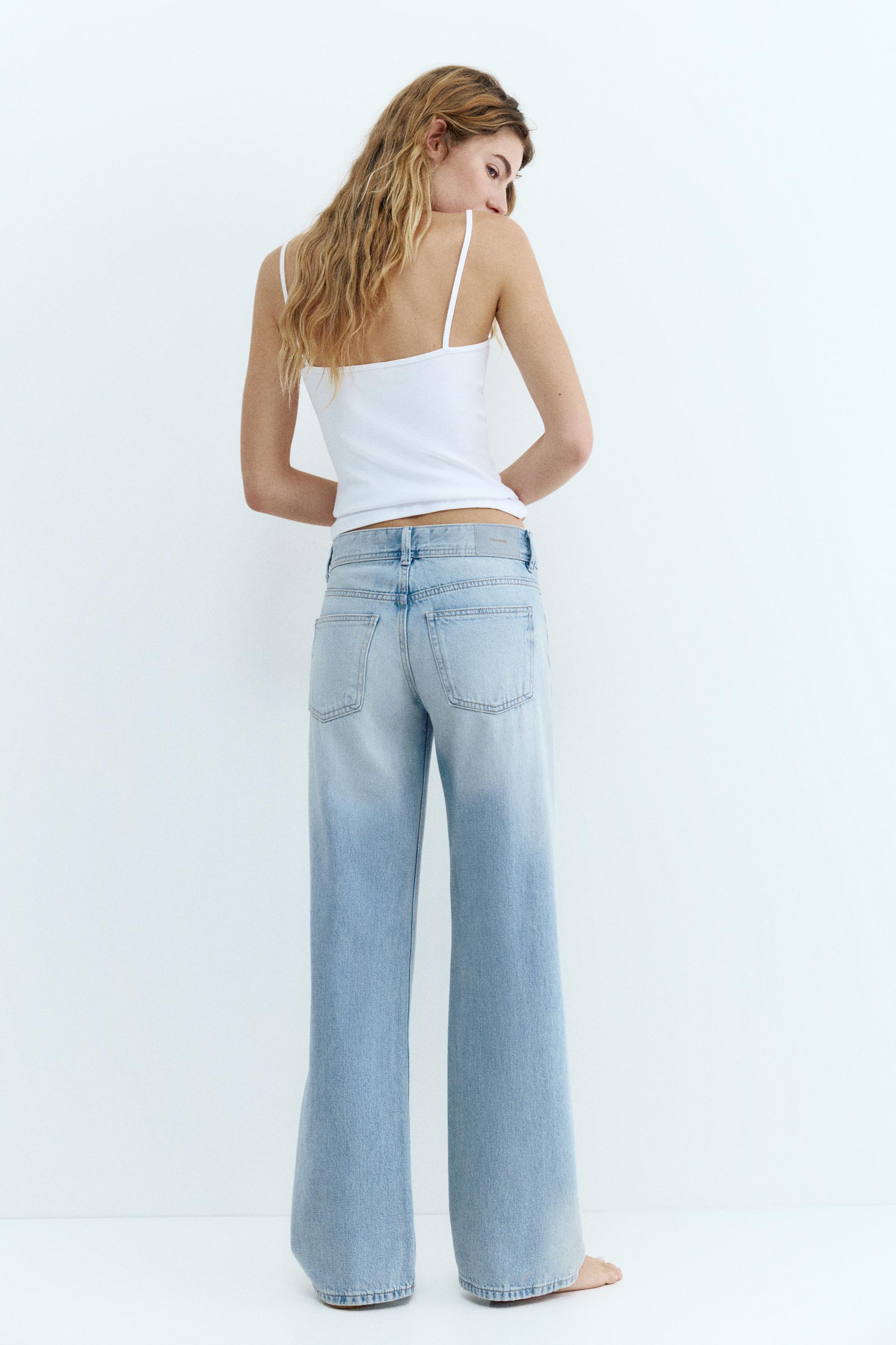 Düşük bel straight fit jean - Görsel 202