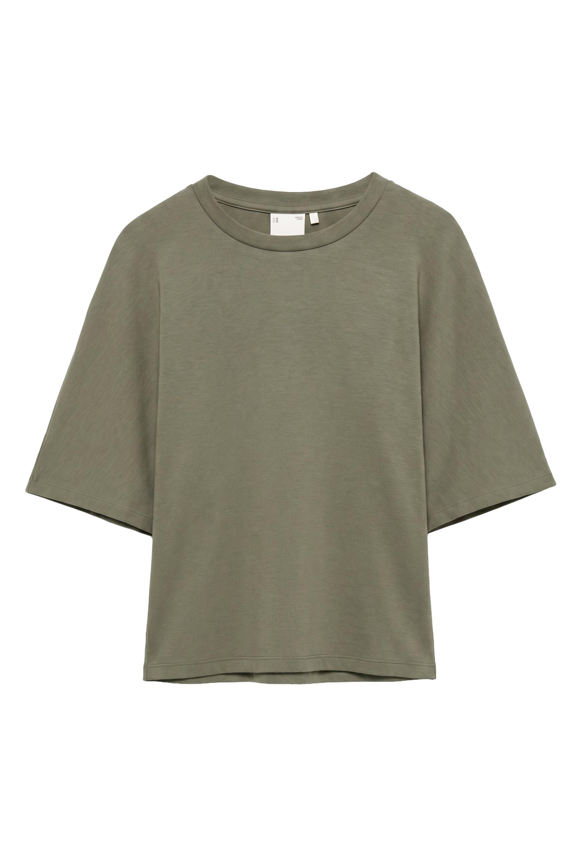 Modal batwing sleeve T-shirt — Khaki