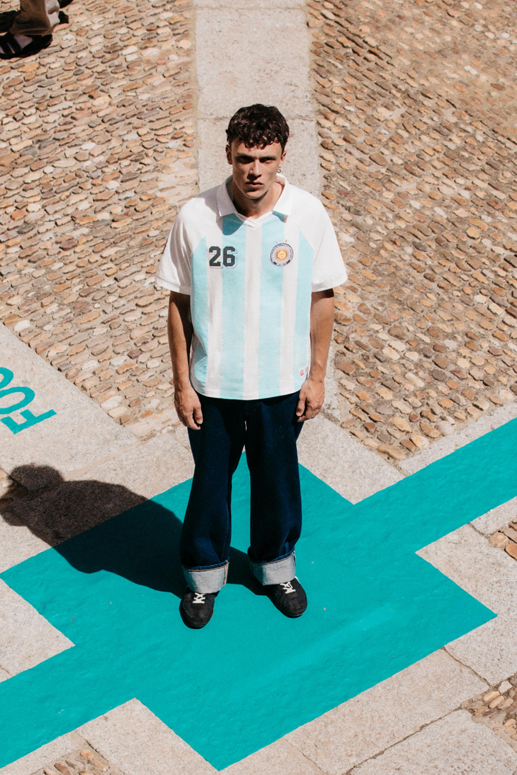 Argentina FIFA WORLD CUP 26™ polo shirt — Off white