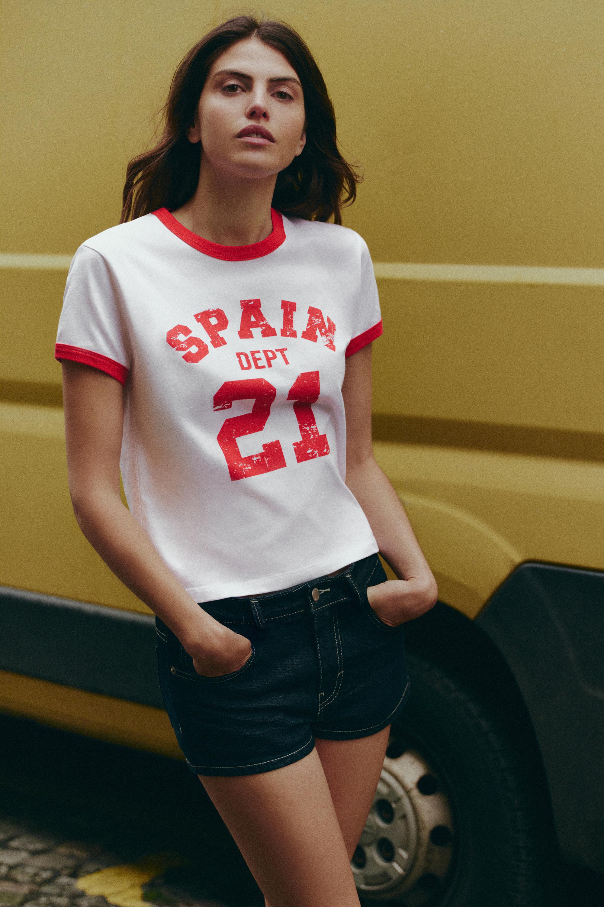 T-Shirt Gráfico Espanha 21