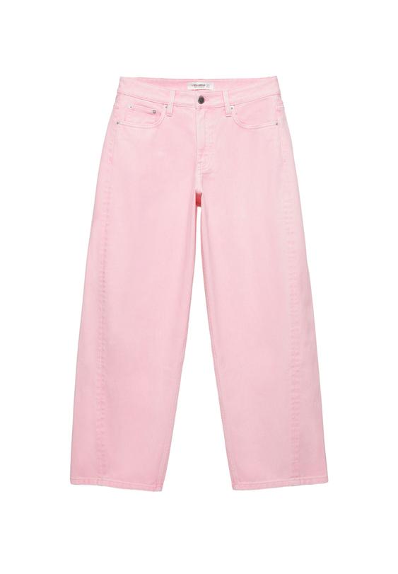 Pembe barrel jean