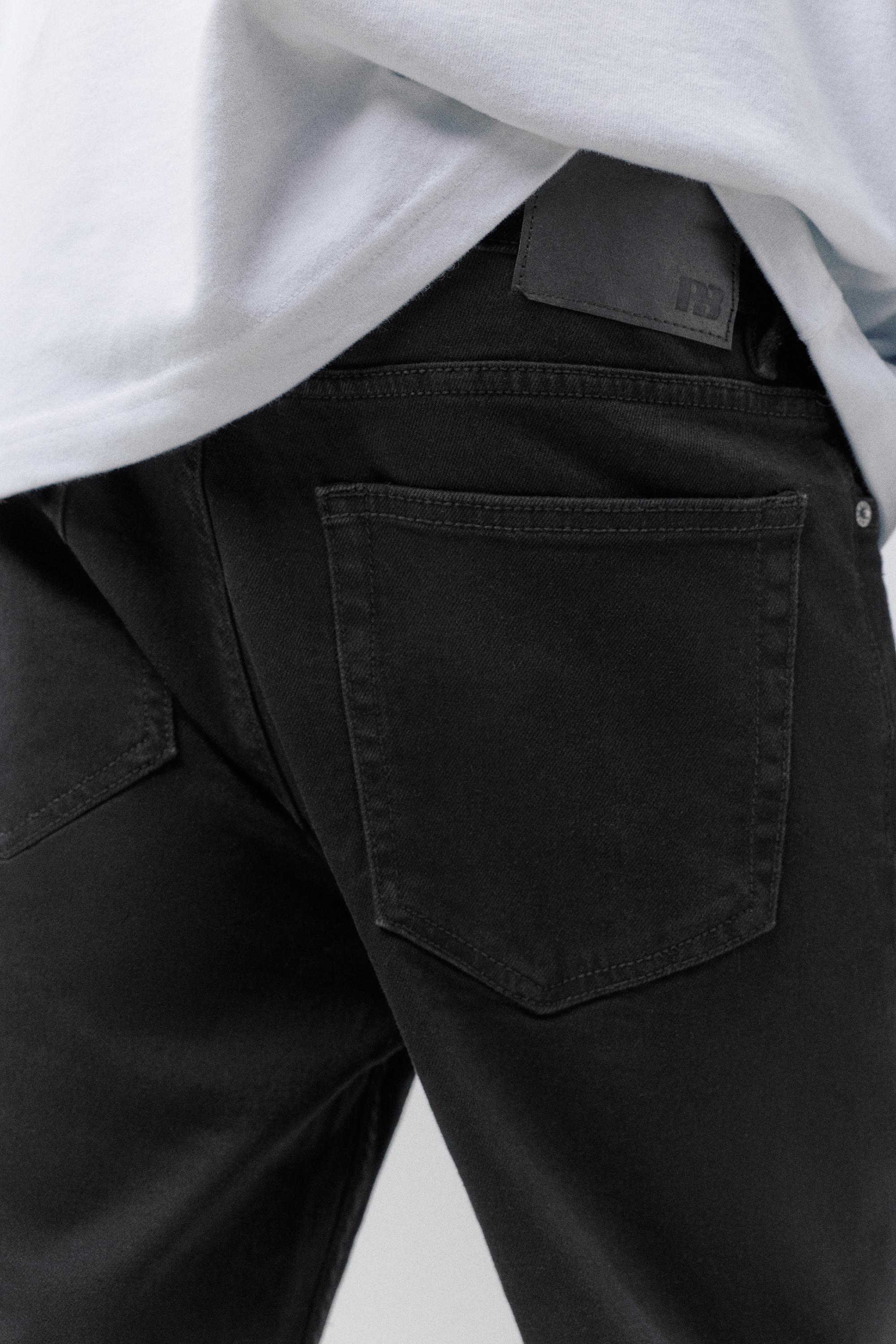Slim fit jeans — Black