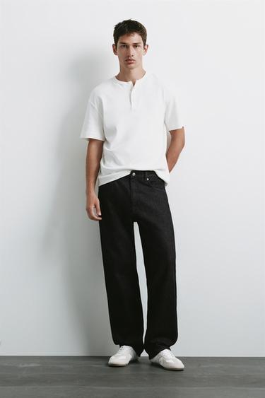 Straight-leg jeans — Black 1