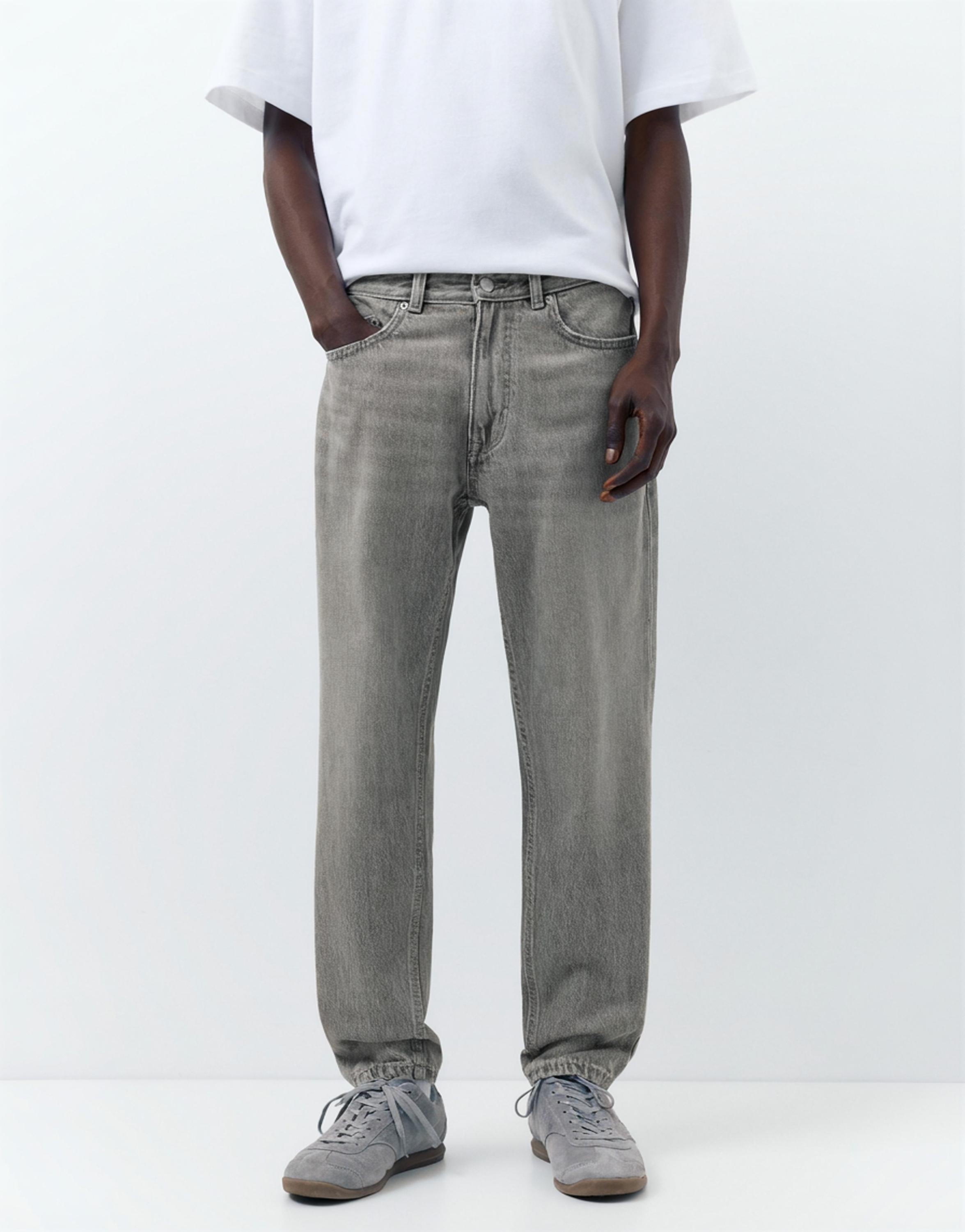 Standard jeans — Dark grey