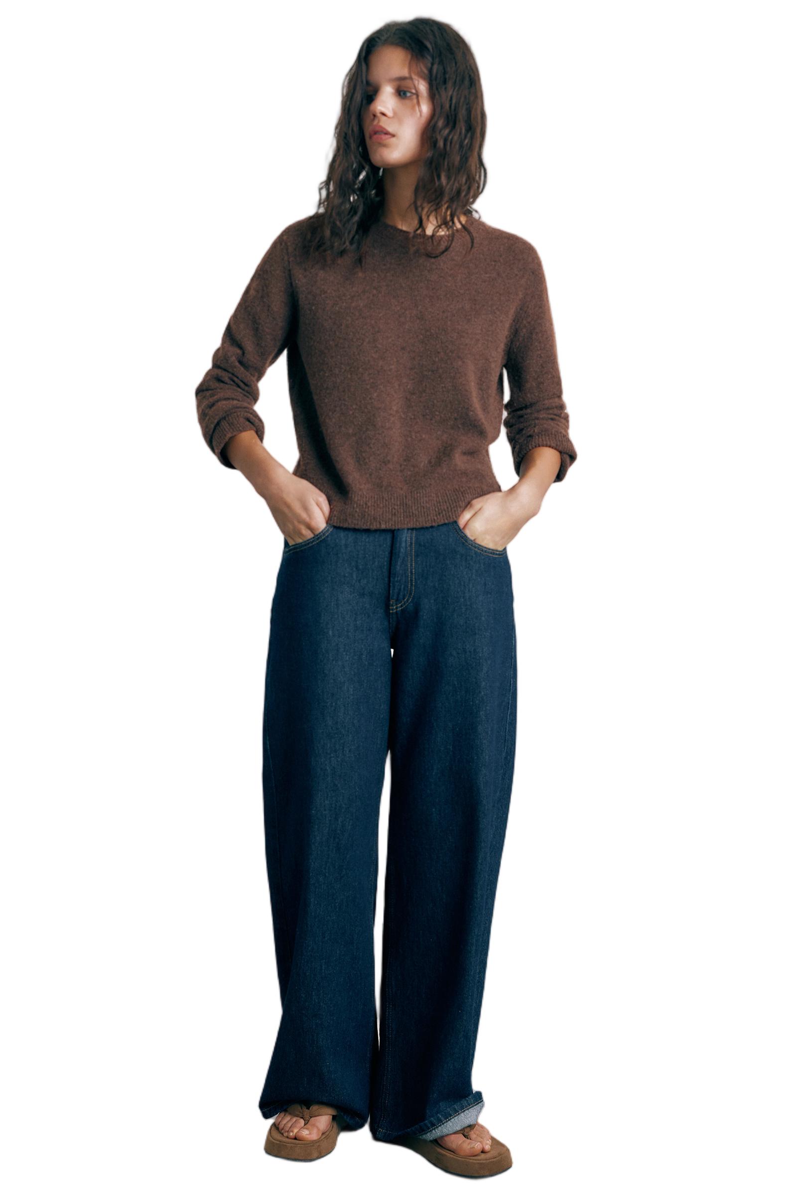 Yumuşak regular fit kazak - Görsel 8