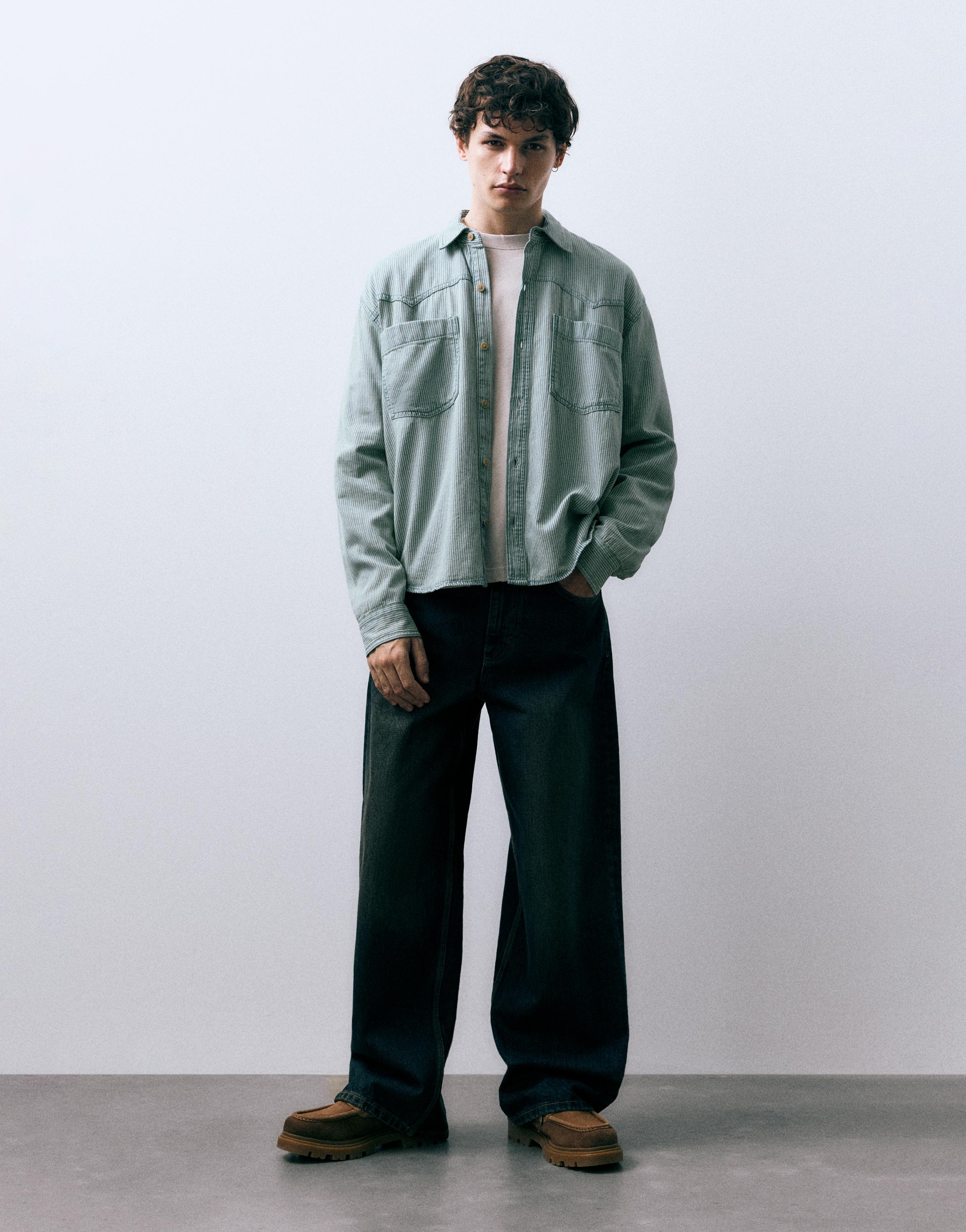 Kovboy çizgili gömlek - Görsel 23