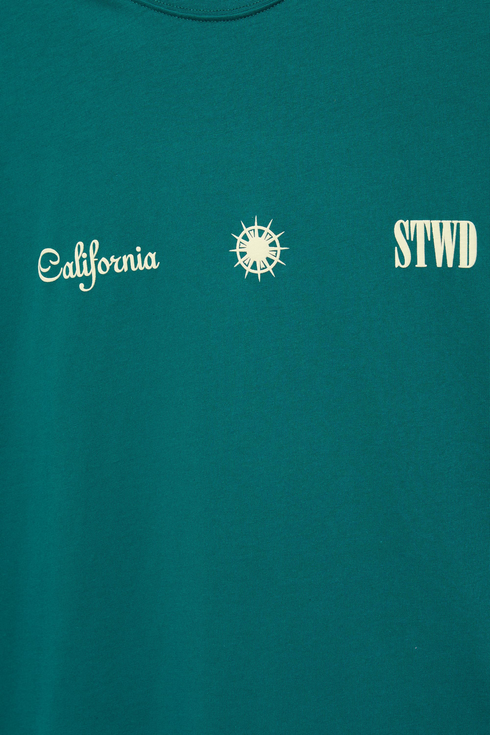 STWD boxy T-shirt — Green