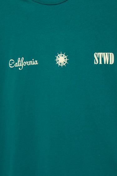 STWD boxy T-shirt — Green 5