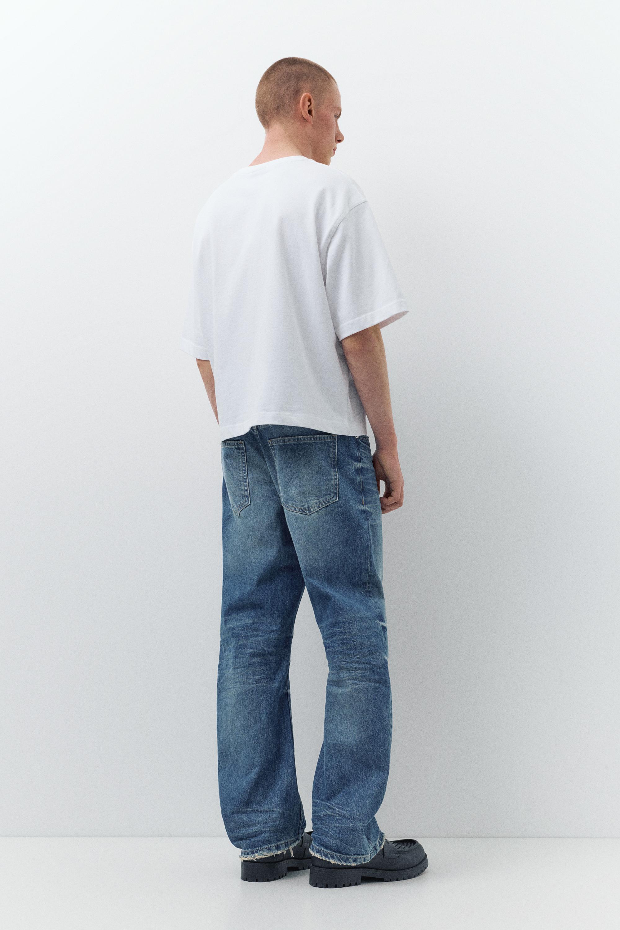 Düşük bel bol kesim jean - Görsel 45