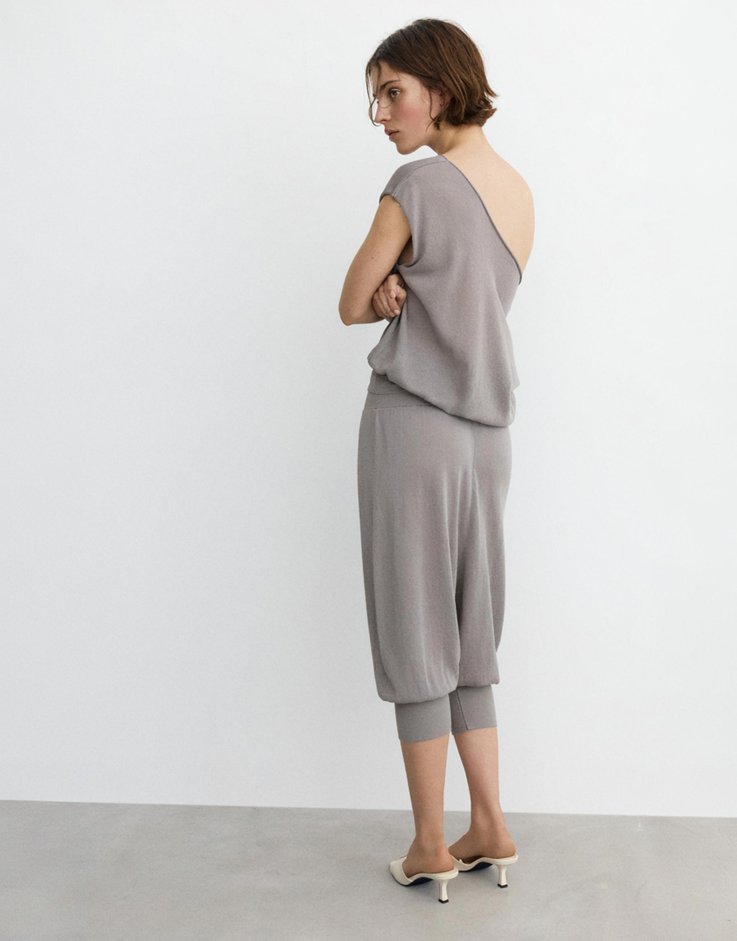 Sarouel trousers — Steel