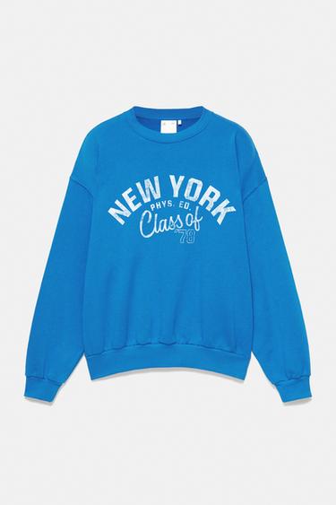 Blue New York sweatshirt — Deep blue 5