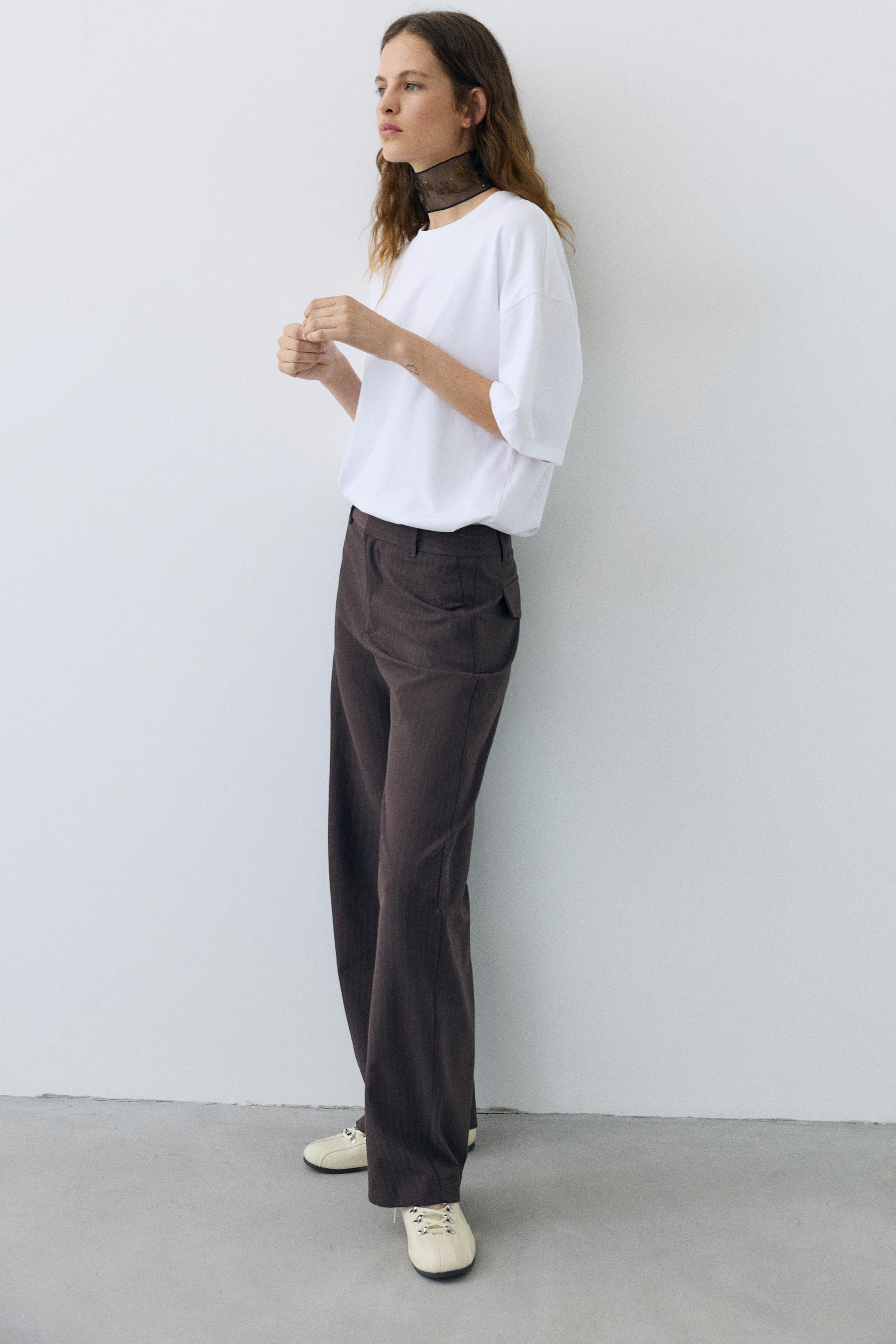 Smart trousers — Brown