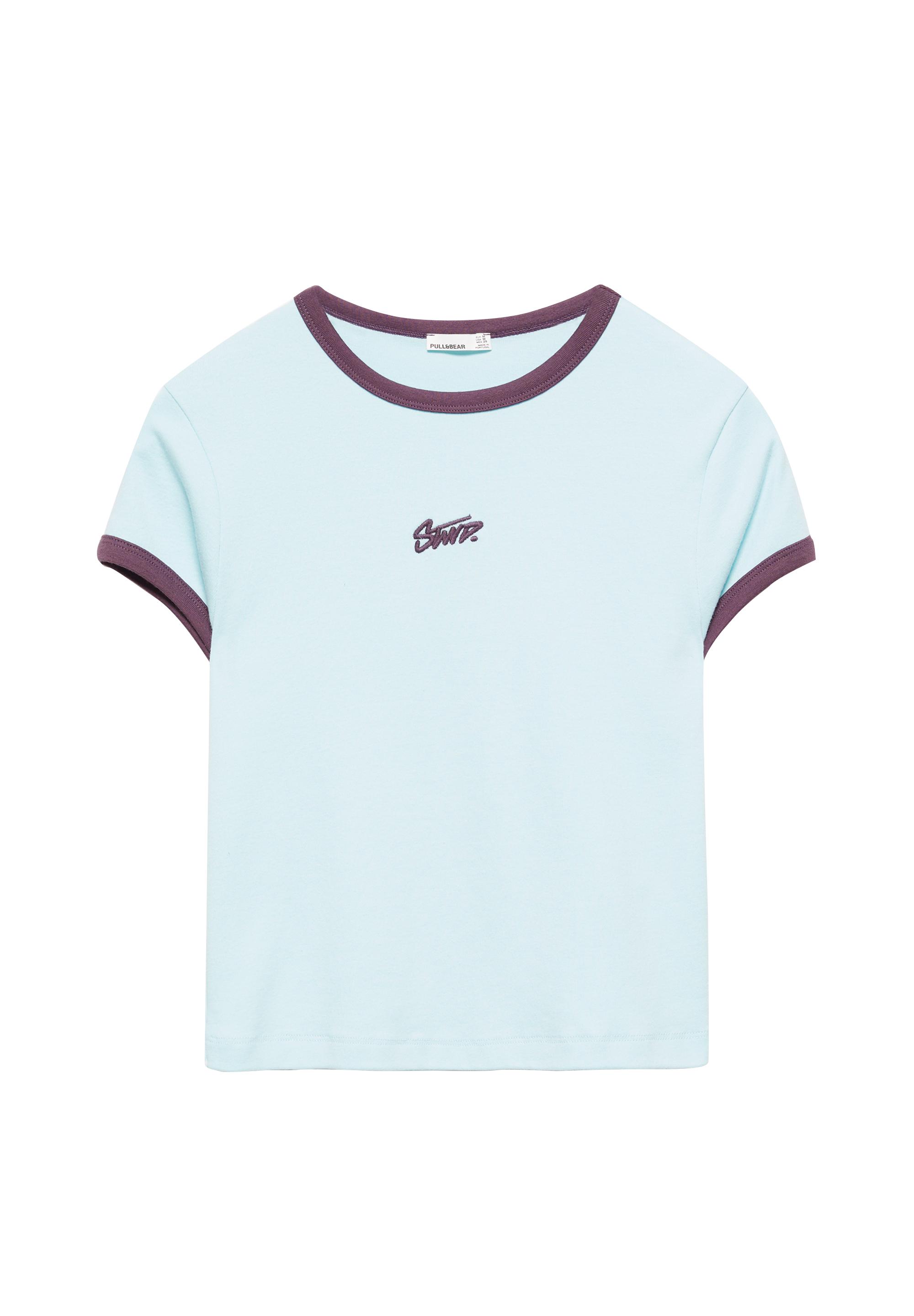 STWD graphic T-shirt — Pale blue
