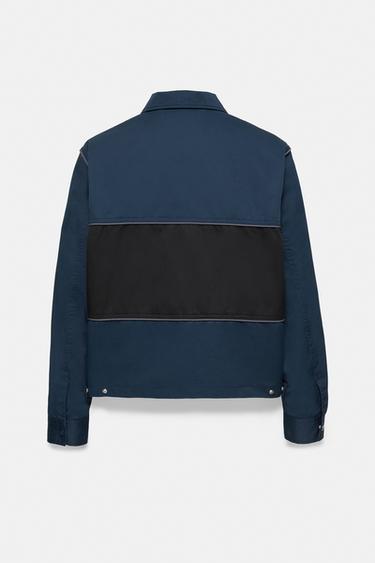 Pleasures x STWD panelled jacket — Dark navy 9
