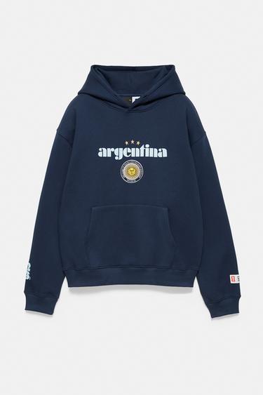 Argentina FIFA WORLD CUP 26™ hoodie — Navy 6