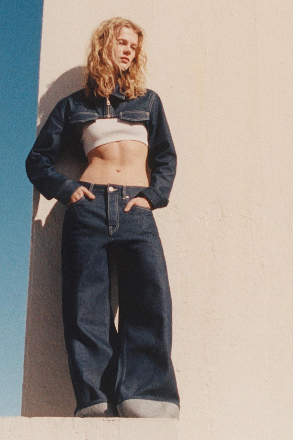 Windbreaker Chaquetas Vaqueras Pull And Bear Mujer Chaqueta