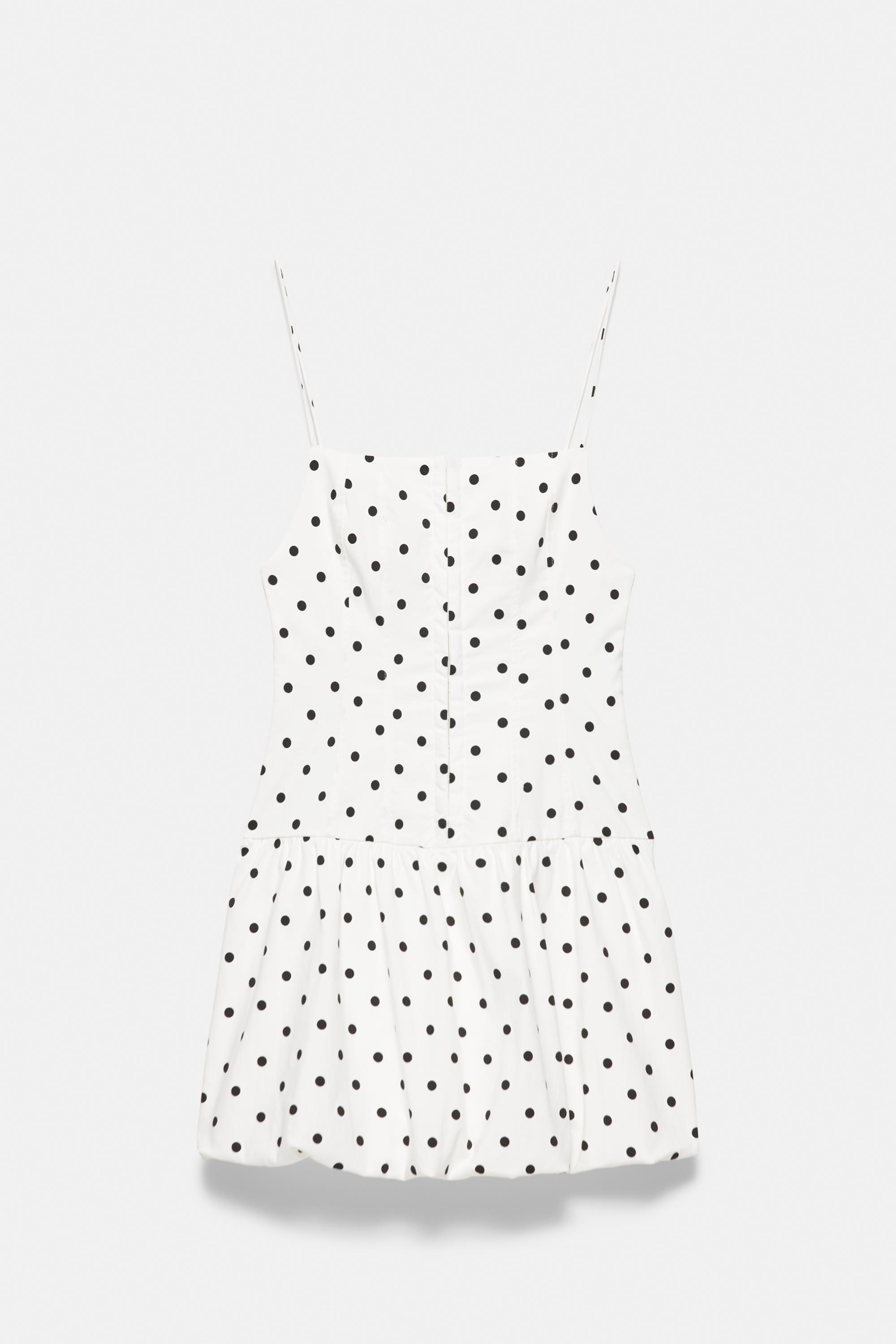 Short corsetry-inspired strappy dress — Print 1