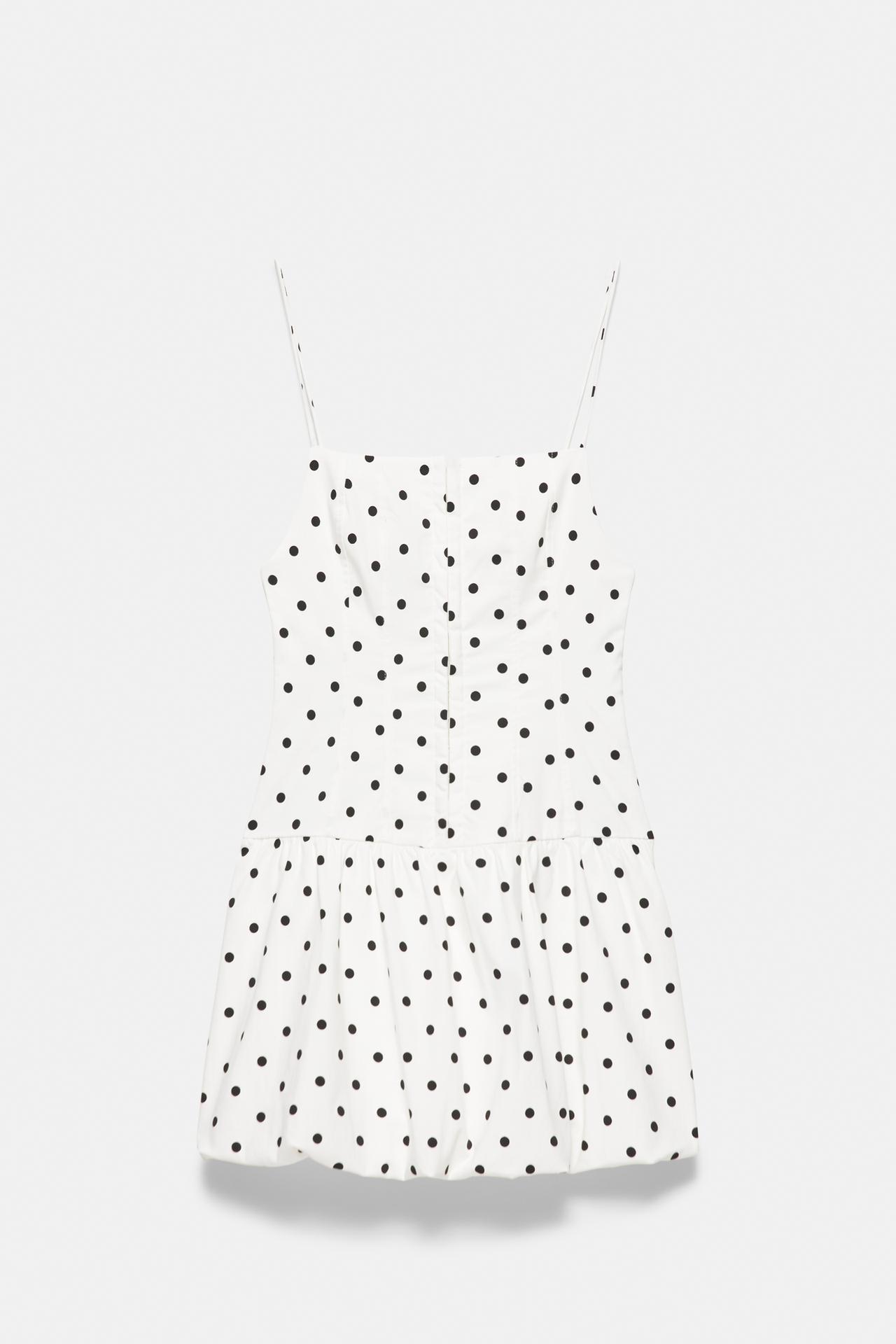 Short corsetry-inspired strappy dress — Print 1