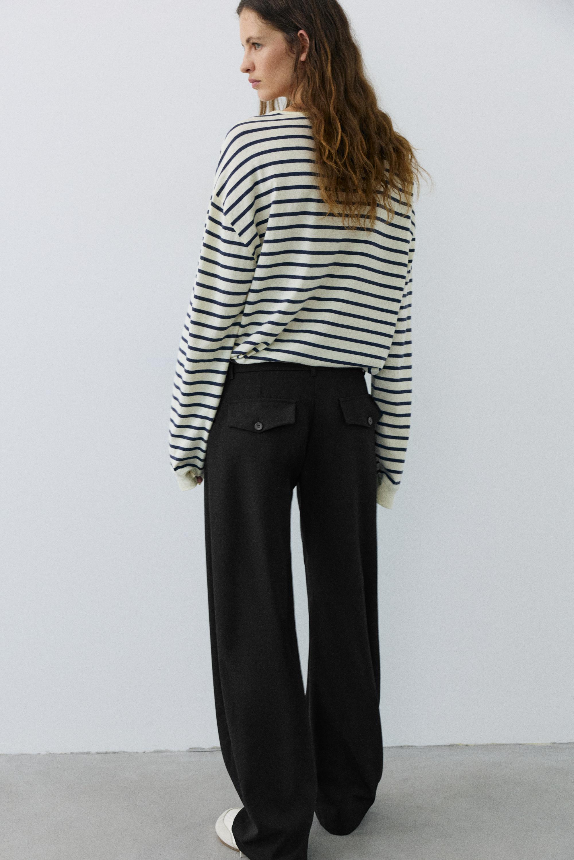 Smart trousers — Black