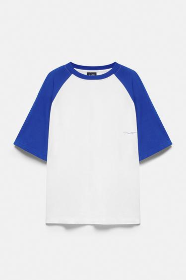 STWD raglan sleeve T-shirt — Deep blue 5