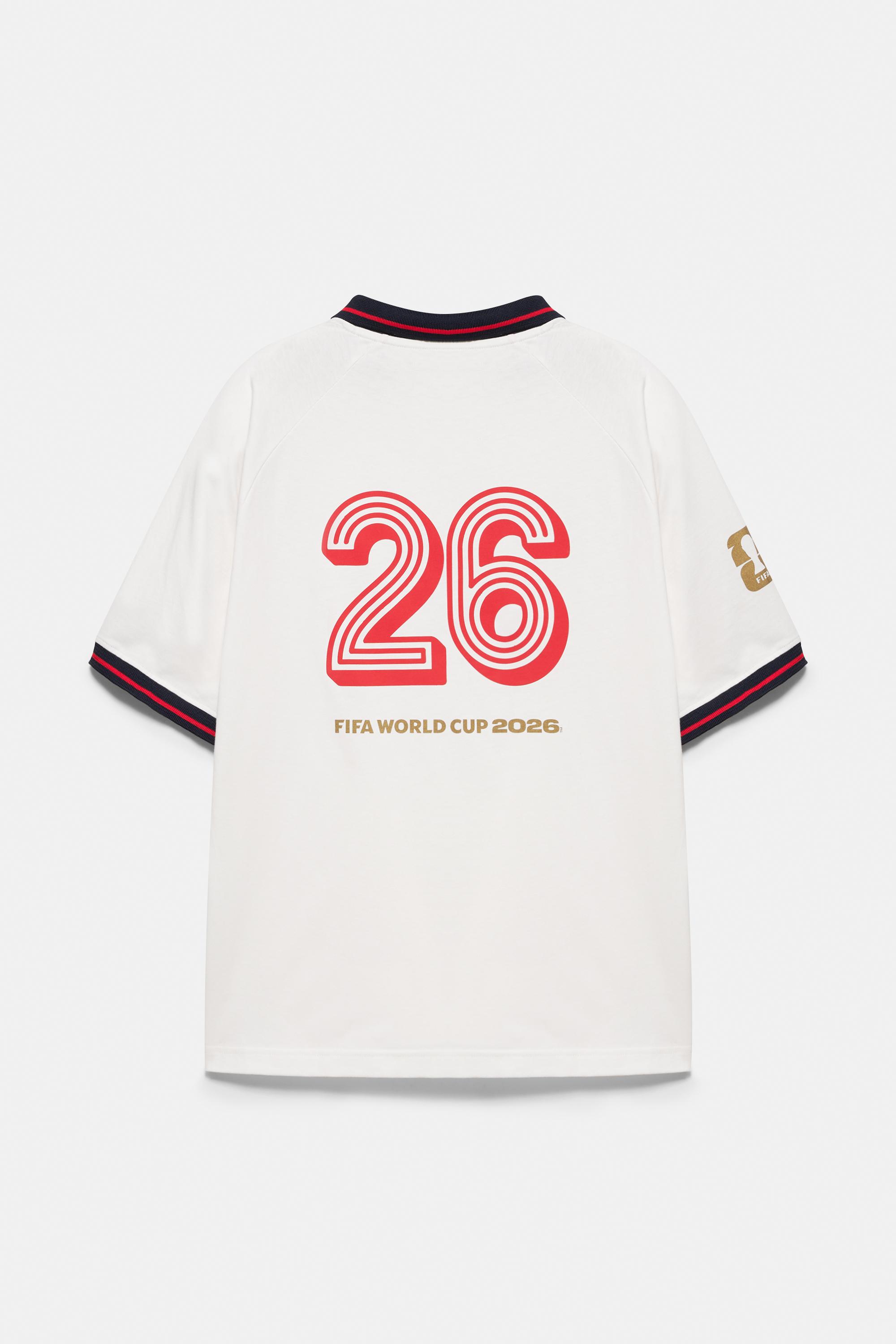 England FIFA WORLD CUP 26™ Polo Shirt — Off white