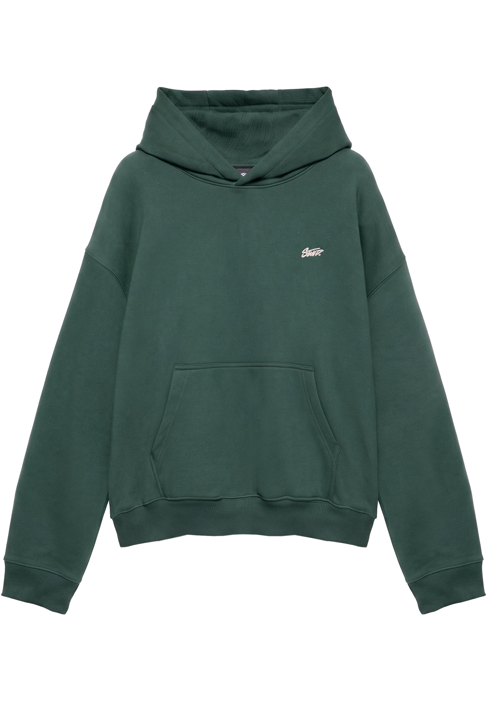 STWD logo boxy hoodie — Green