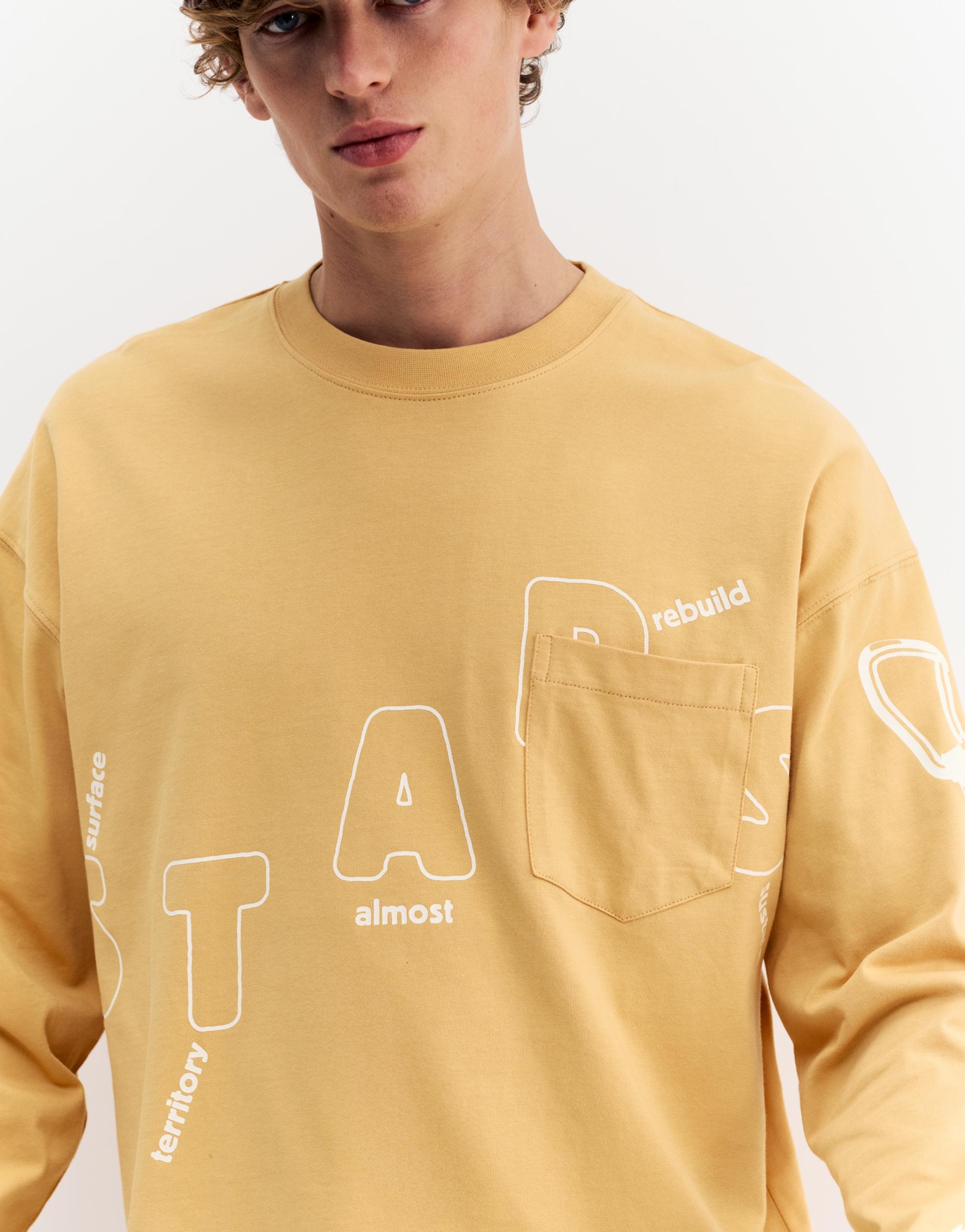 Cepli uzun kollu tişört - Görsel 18