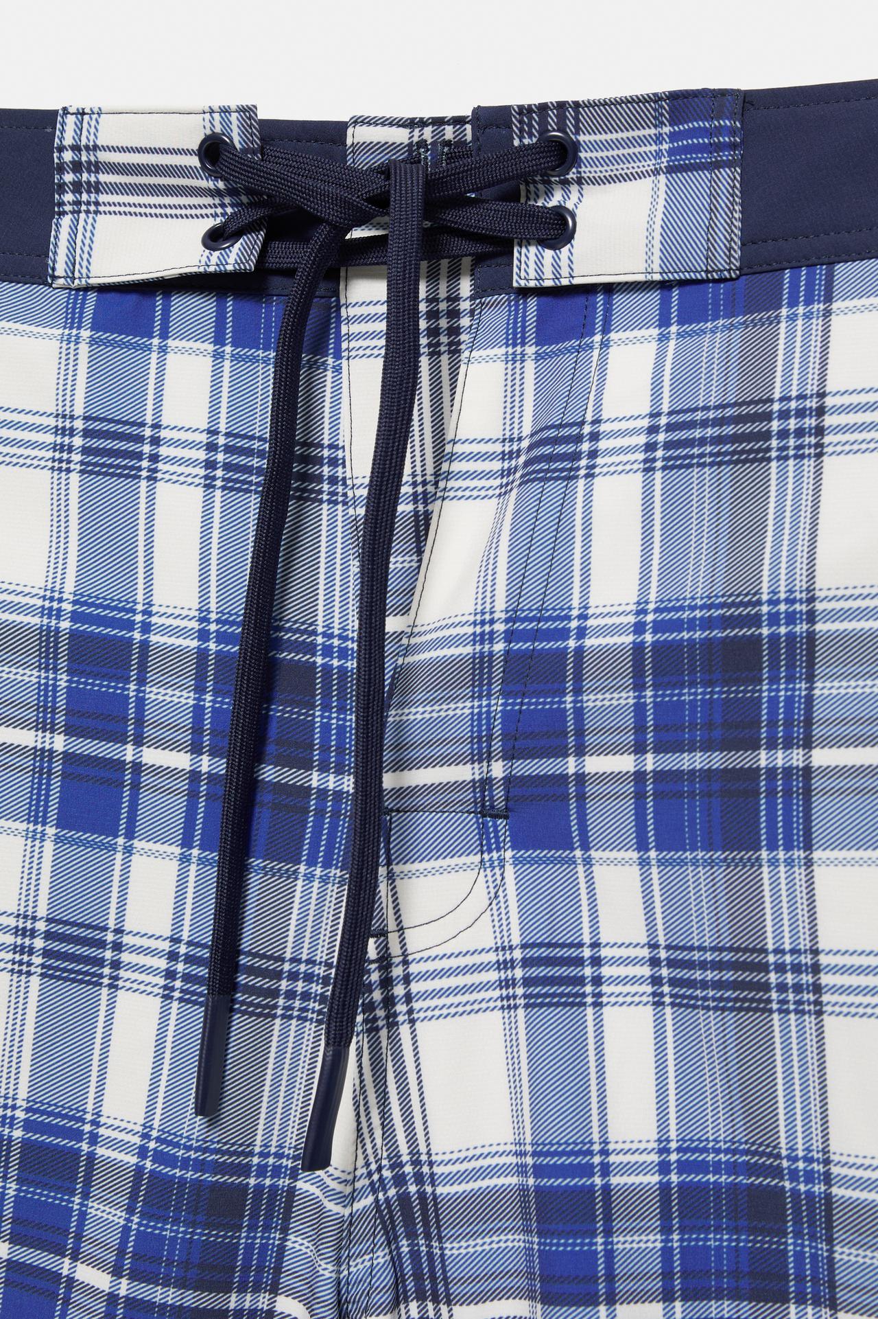 Pleasures x STWD swim shorts — Blue