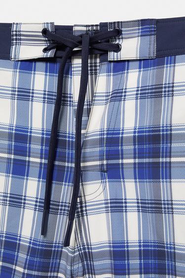 Pleasures x STWD swim shorts — Blue 10