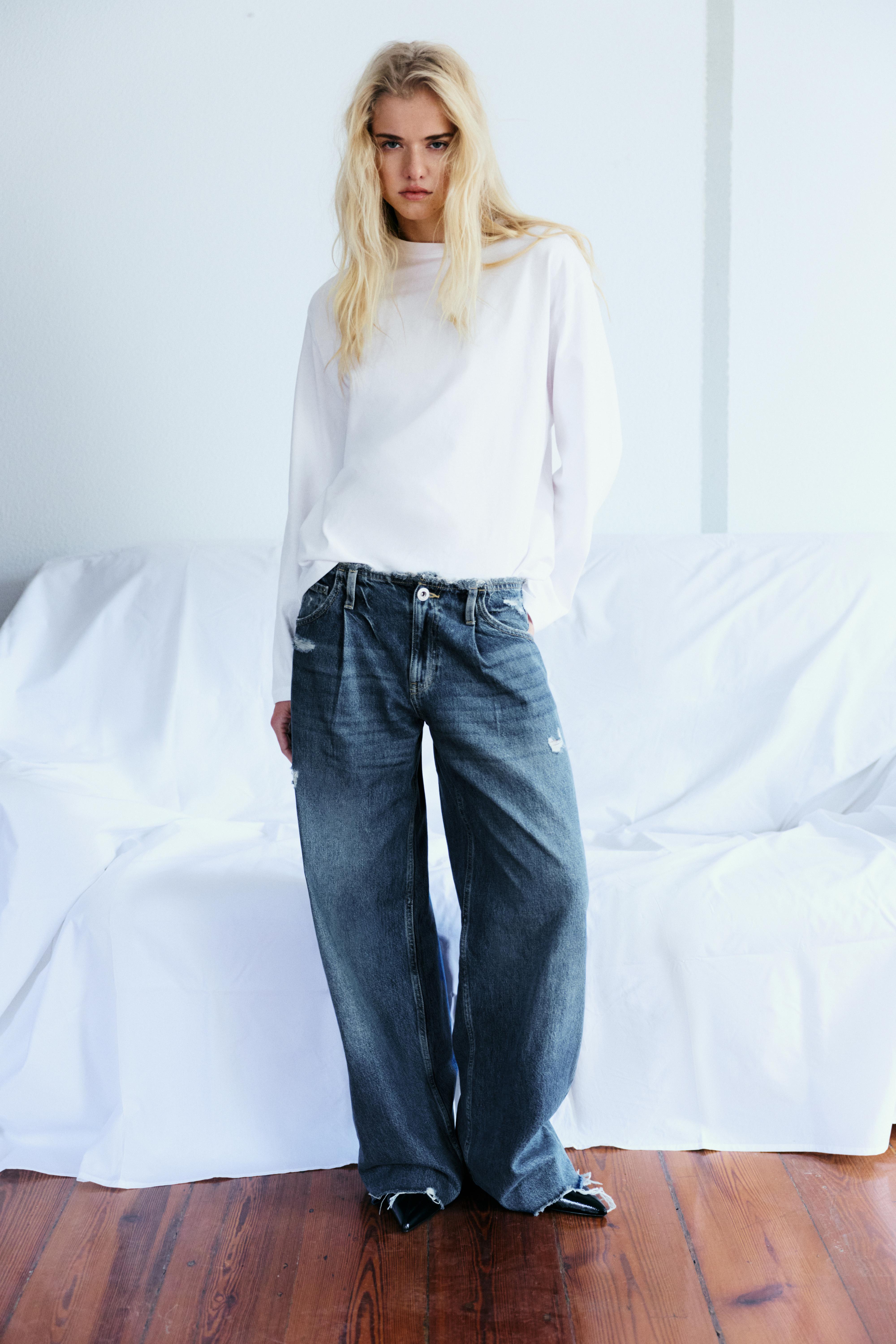 Jeans baggy rotos