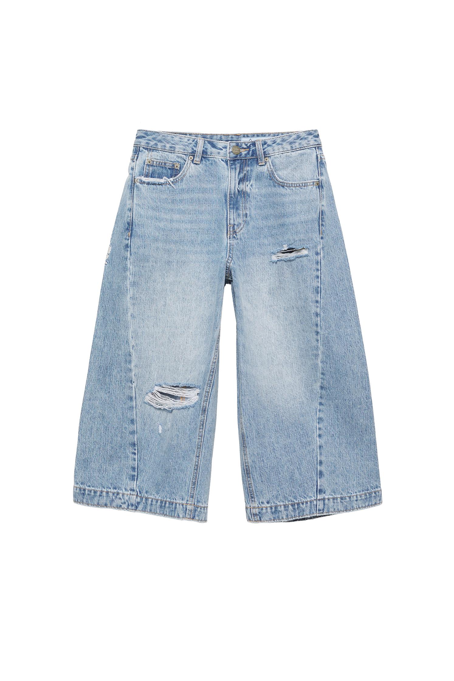 Pleasures x STWD jorts — Medium blue