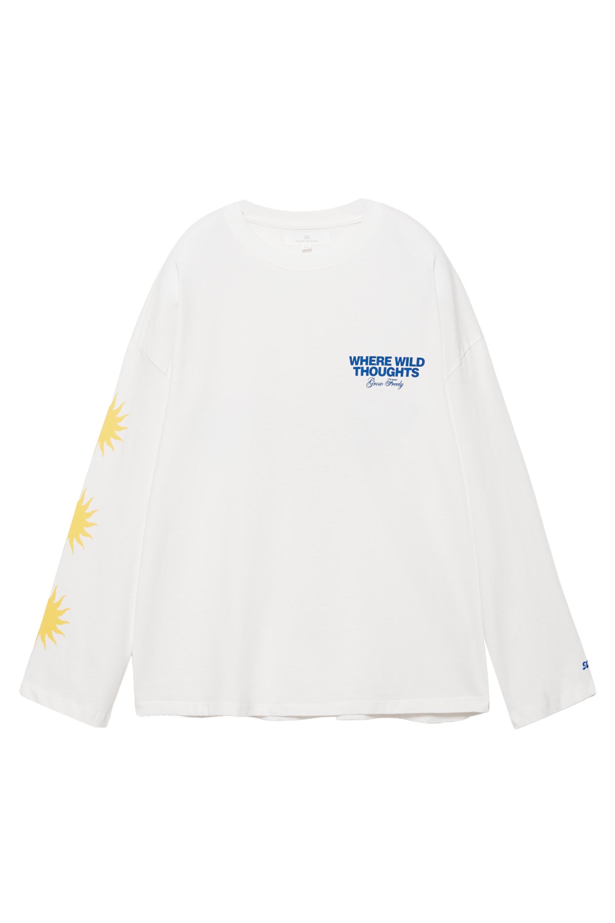 Güneş grafik baskılı t-shirt - Görsel 4