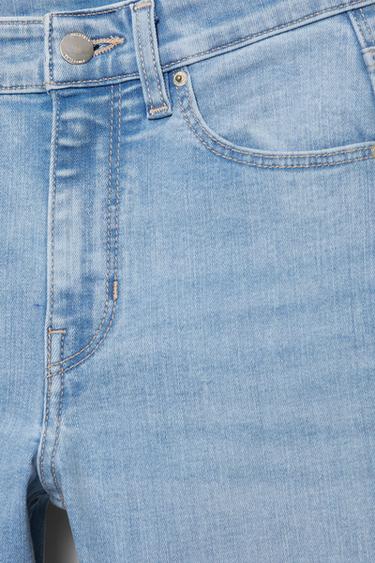 High-waist skinny jeans — Sky blue 9