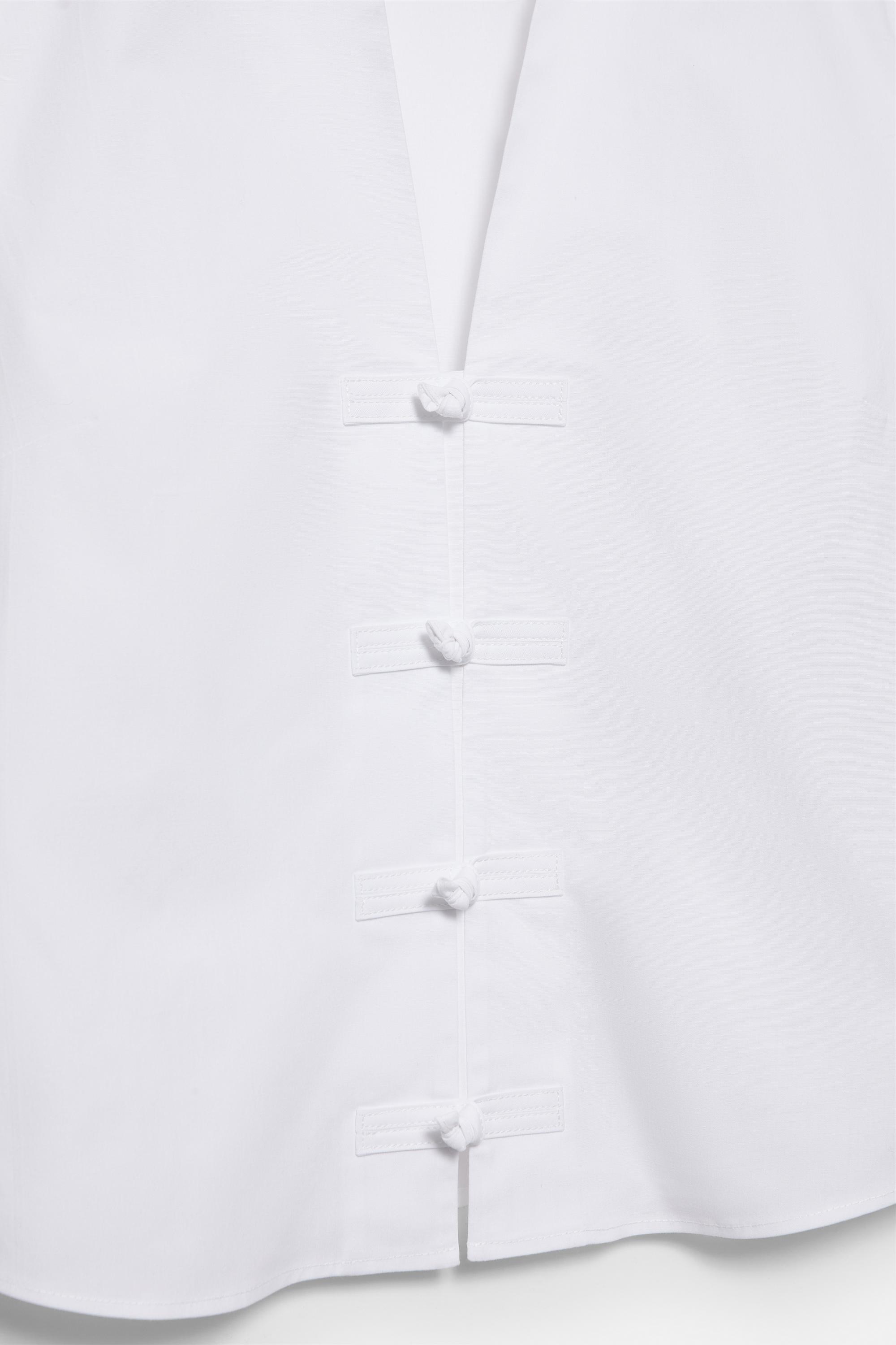 Vücuda oturan kısa kollu gömlek - Görsel 2