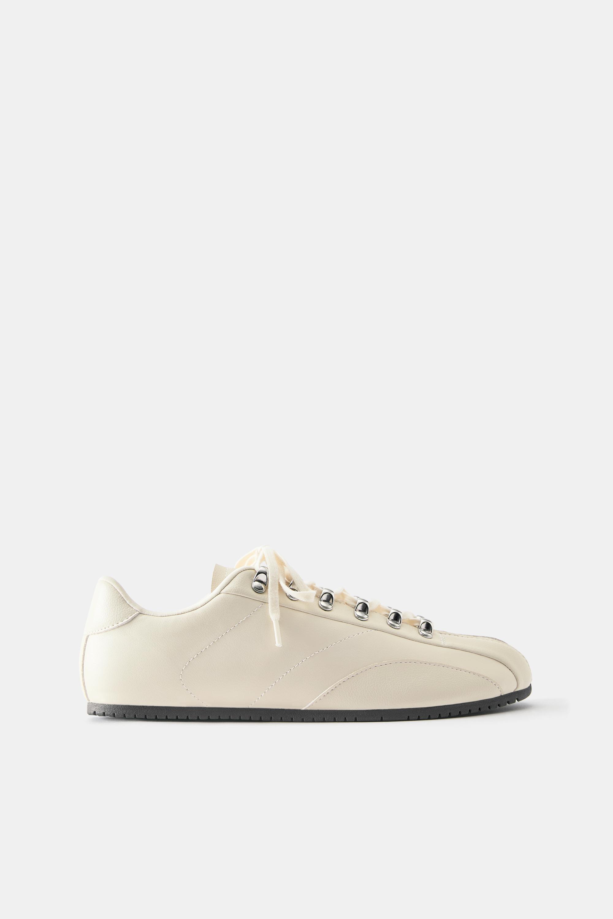 Bowling trainers — Ecru