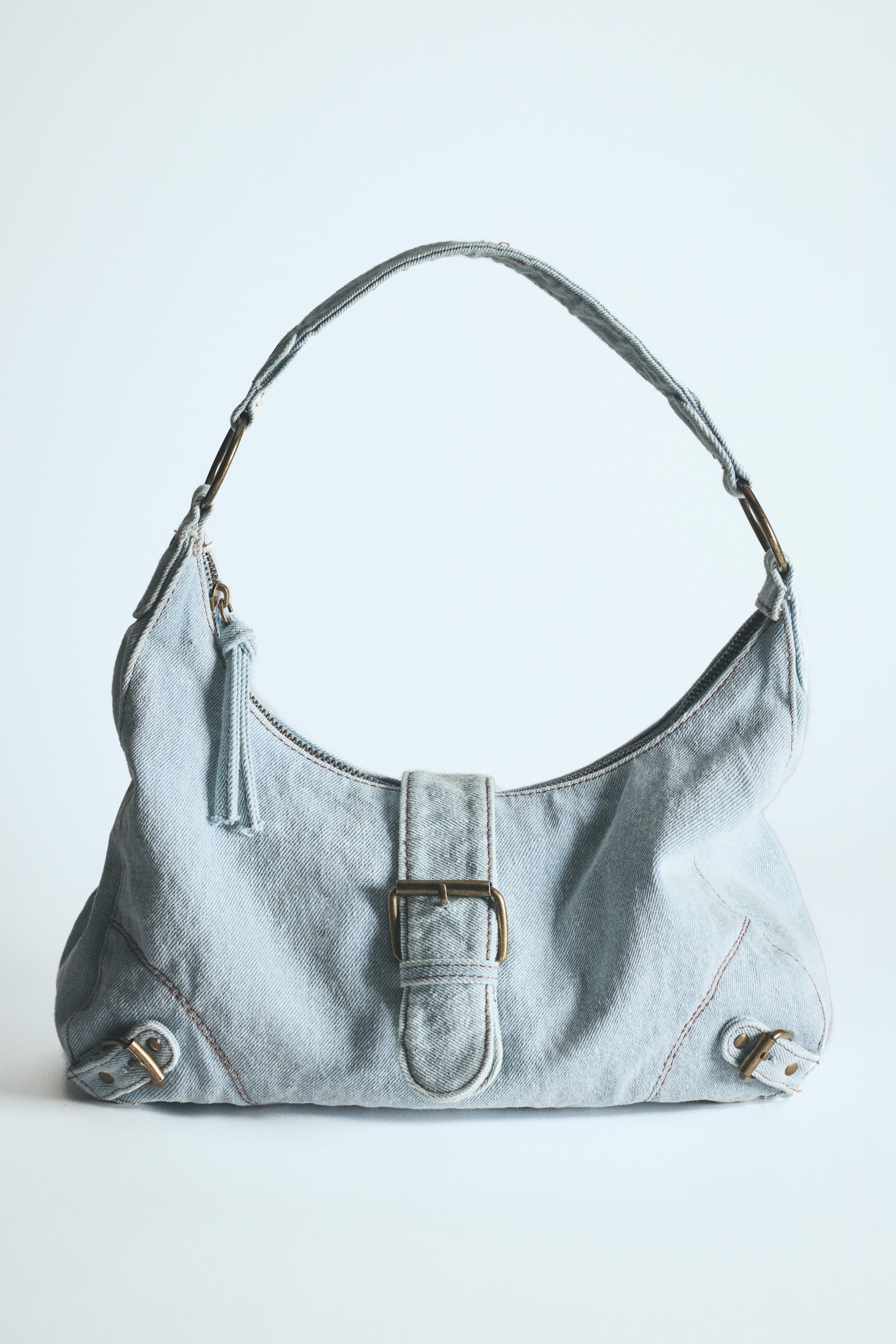 Kot tokalı omuz çantası - Görsel 23