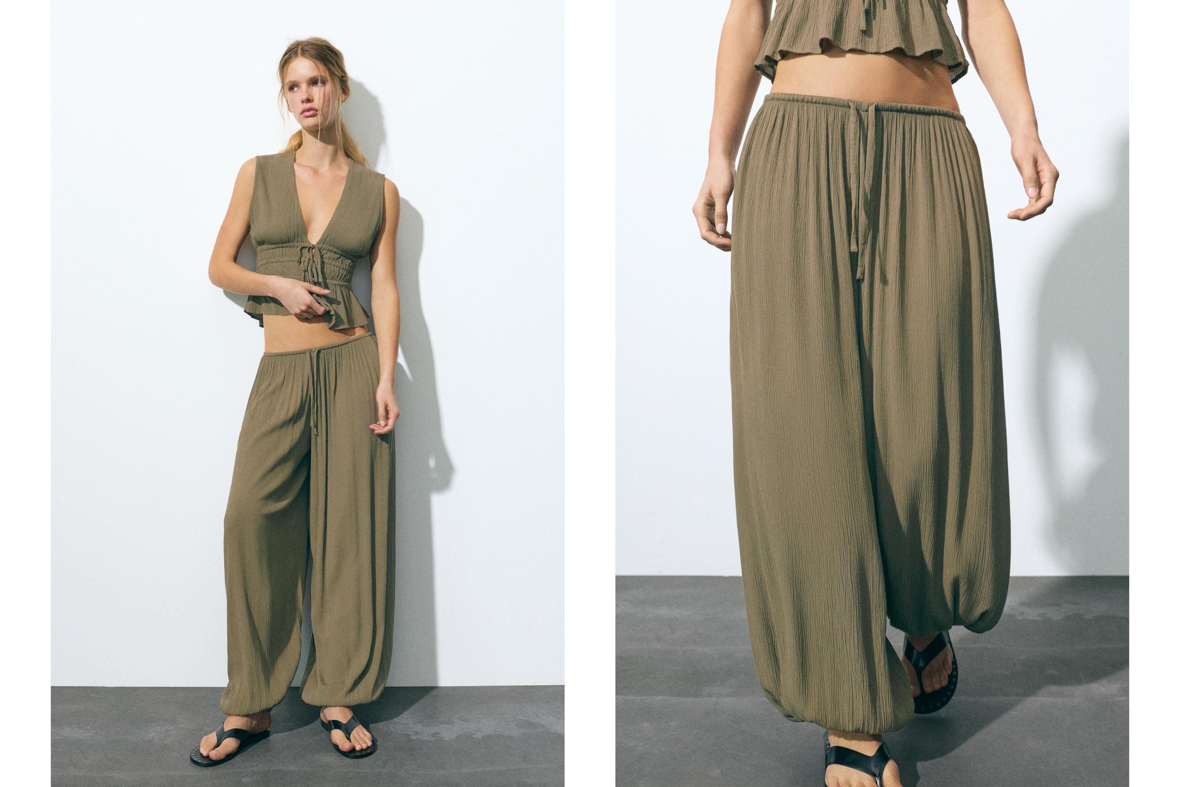 Bambula şalvar pantolon - Görsel 31