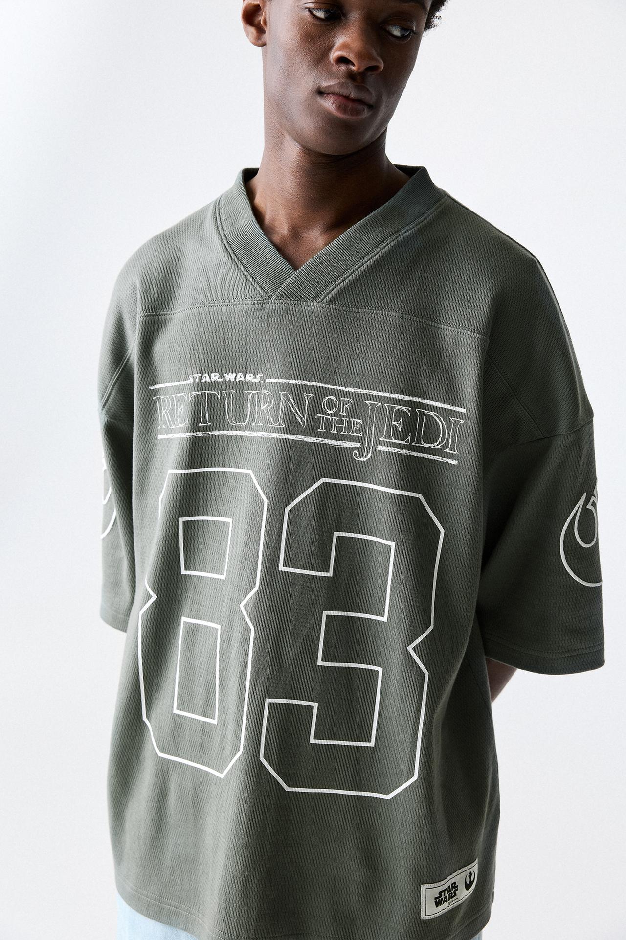 Star Wars mesh fabric T-shirt