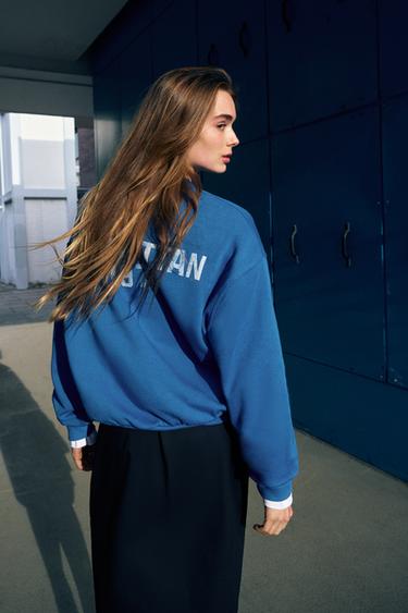 Blue New York sweatshirt — Deep blue 2