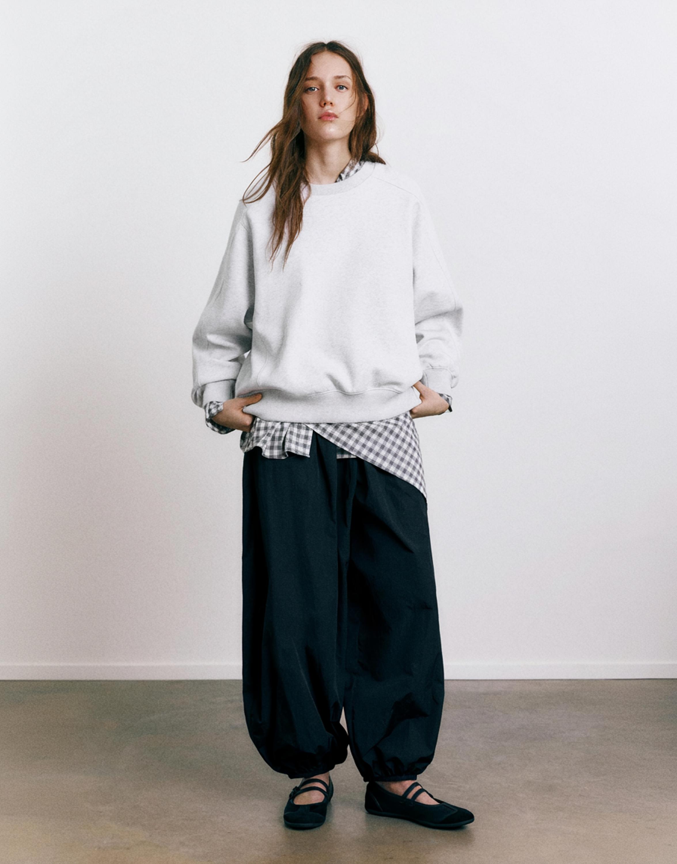 Oversize polar sweatshirt - Görsel 28