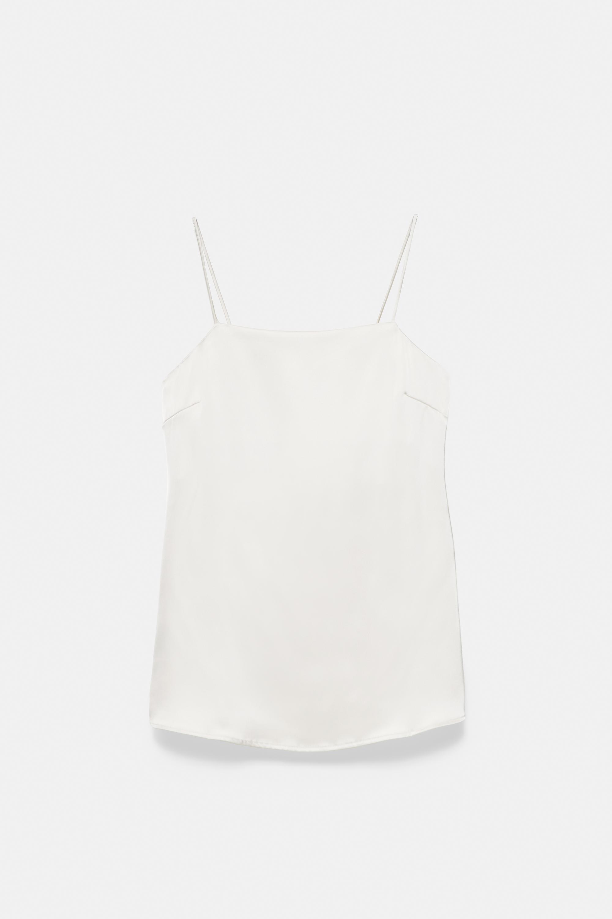 Satin cami top