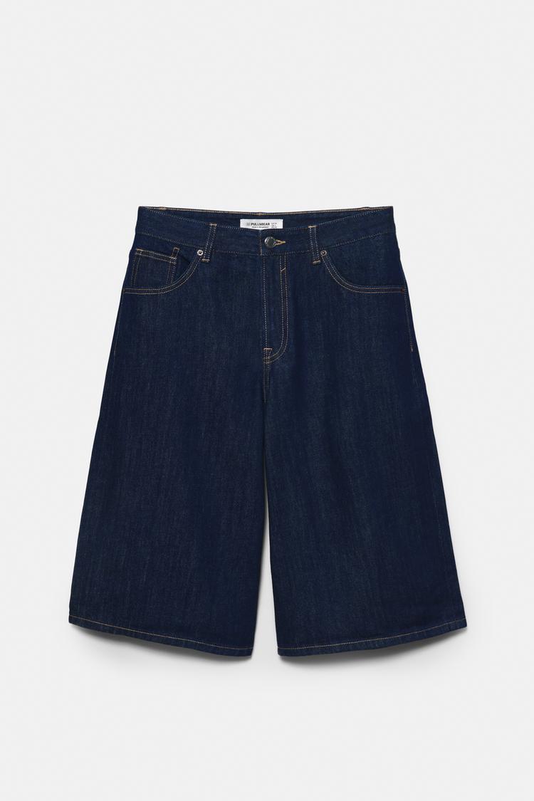 Women's Look 260817-143044 — Low-rise denim jorts