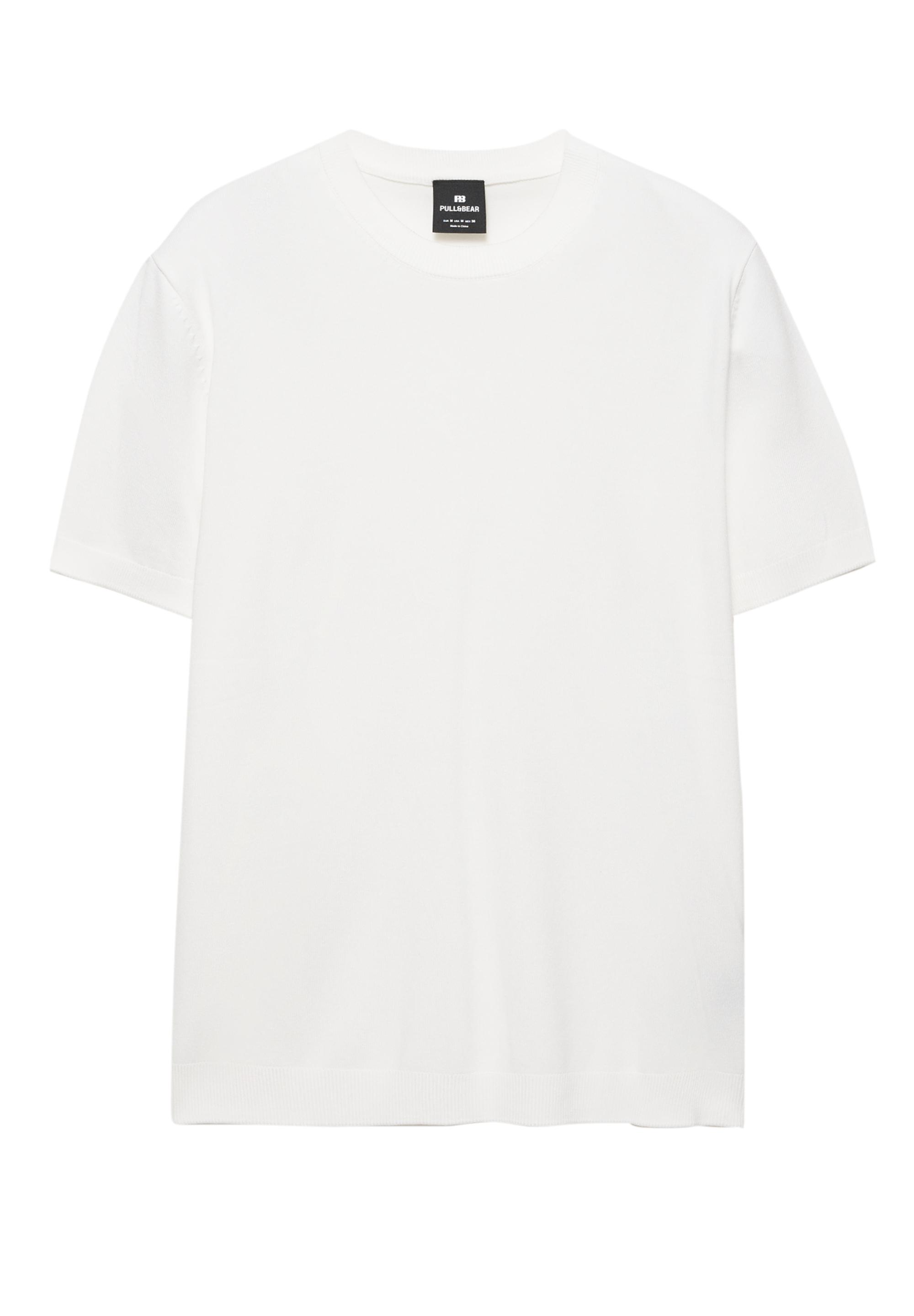 Short sleeve jumper — Off white
