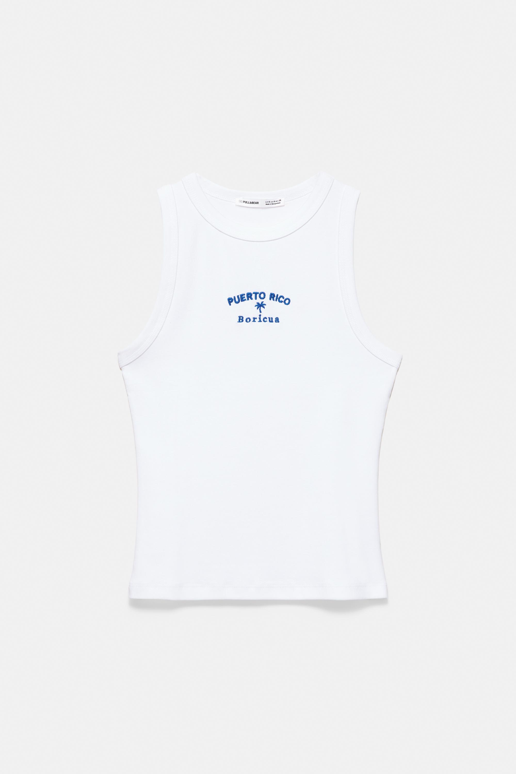 Puerto Rico tank top — White