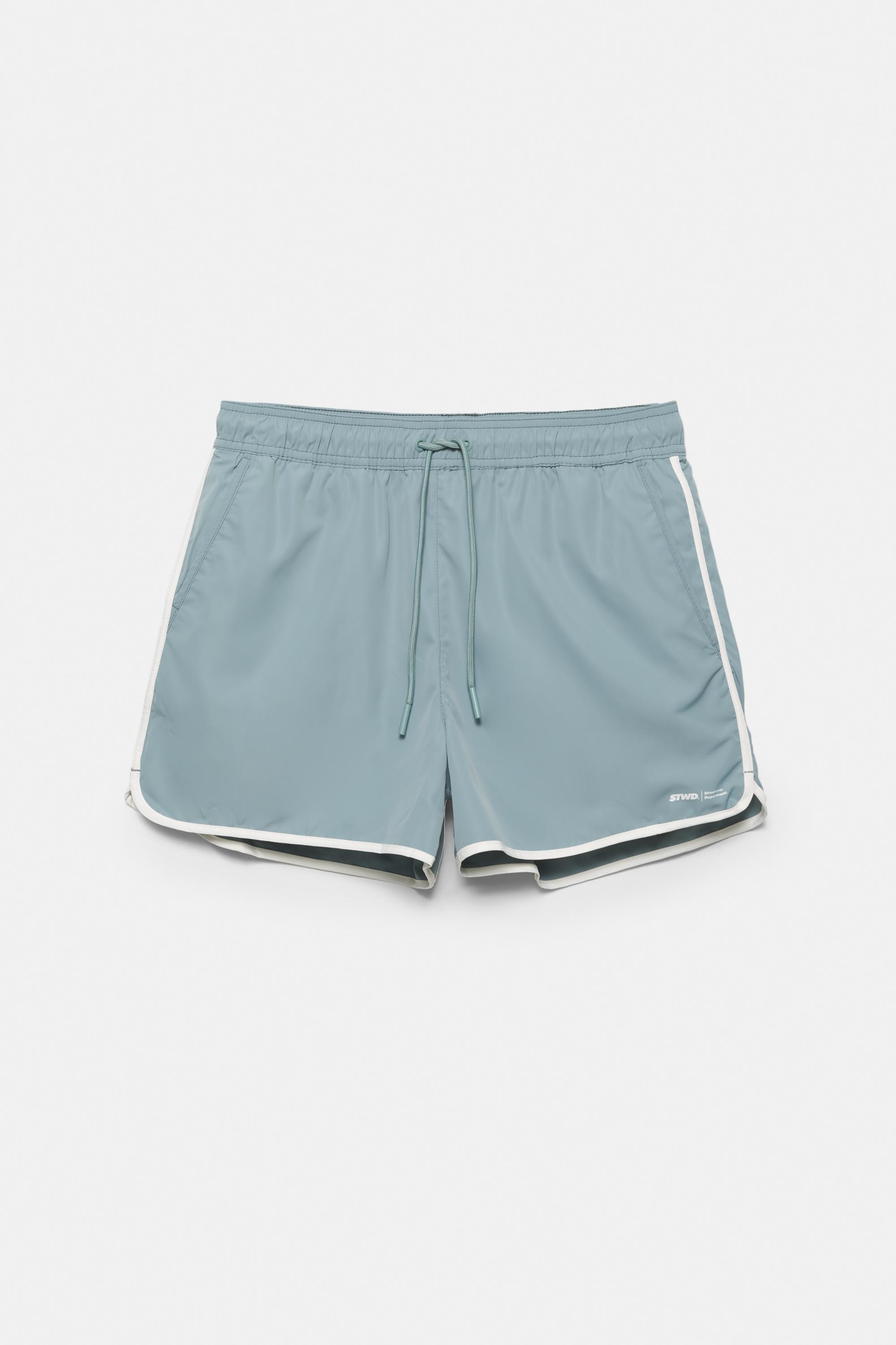 STWD board shorts — Aquamarine