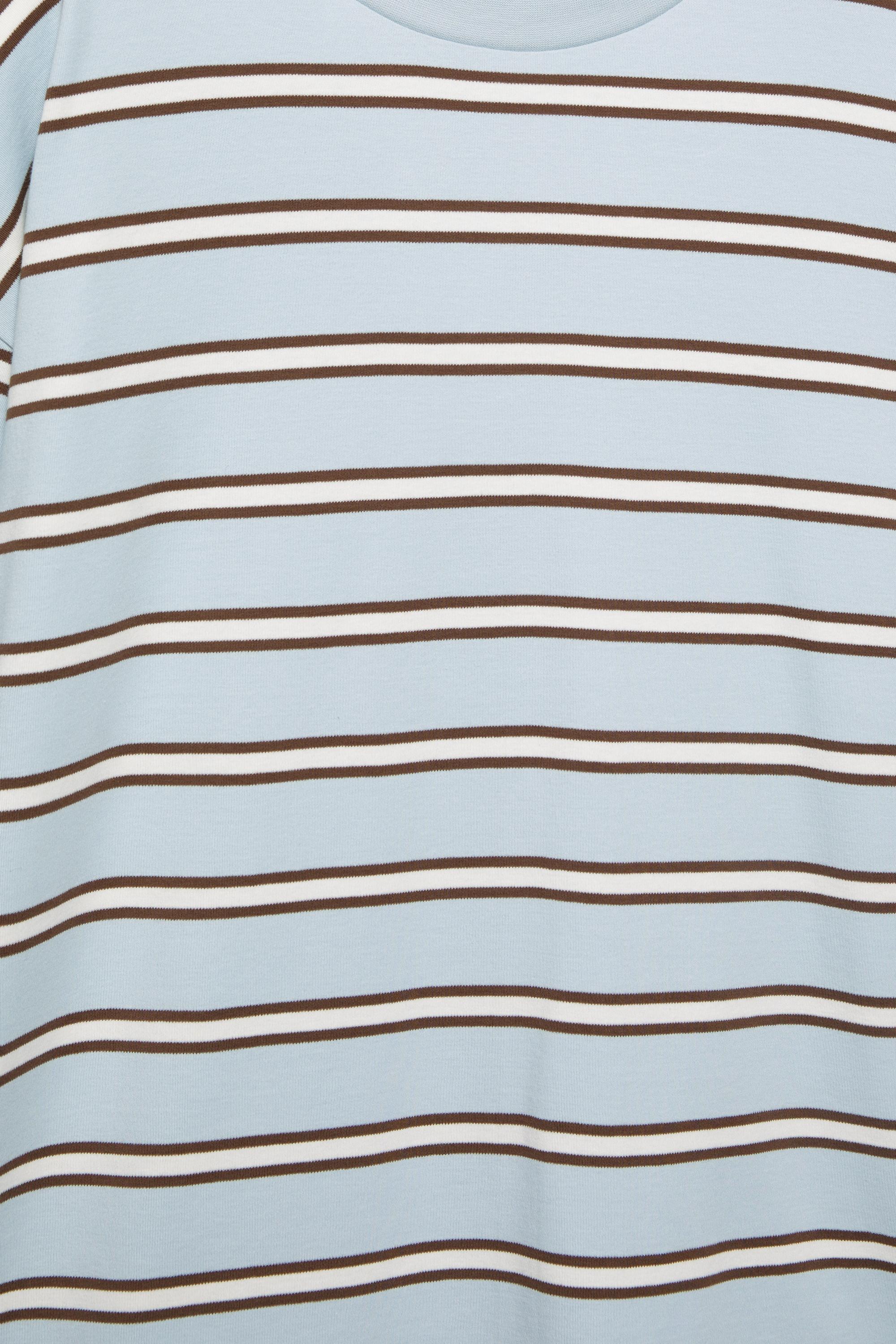 Uzun kollu çizgili t-shirt - Görsel 5